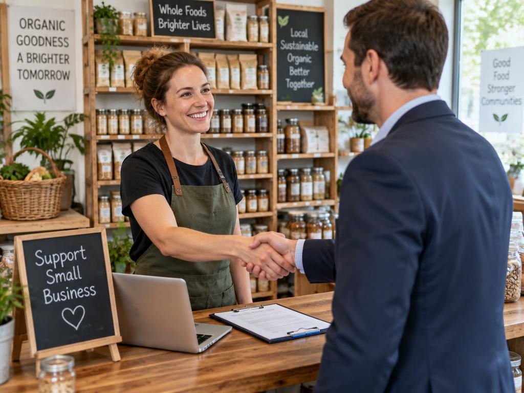 Accompagnement d'une entrepreneure par Miséricorde Financement
